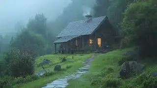 Rain Sounds for Sleeping in the Forest - Sleep FASTER with Heavy Rain & Thunder Sounds at Night