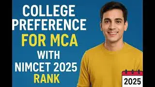 NIMCET MCA COLLEGE PREFERENCE **PLACEMENT POV**