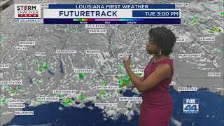 Tuesday Morning Forecast for Baton Rouge 9-16-25: Partly Cloudy; Isolated PM Showers