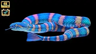3D HOLOGRAM: 🌊 NEON PACIFIC REEF - RELAXING SEA CREATURES! ✨