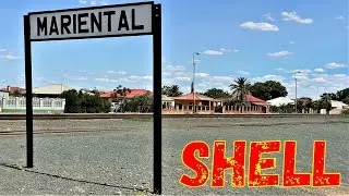 Shell fuel station located off B1 highway in Mariental, Namibia, southern Africa