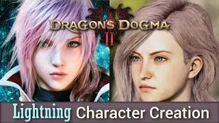 Dragon's Dogma 2 - FF13 Lightning Character Creation