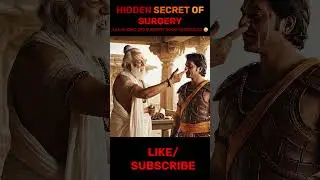 Stop Calling it Modern Science! The Father of Surgery , Hidden Secrets Revealed! 🔥#biology #shorts