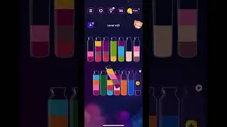 Get Color Level 421 #gameplay #games #andriod #gaming #puzzle #solution #smartphone #colors