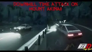 Initial D Touge Spirit | AE86 Downhill Test Run