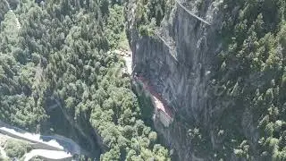 D-Log M. Altindere, Trabzon Province, Turkey. Sumela Monastery. Altindere Valley Park. Coniferous...