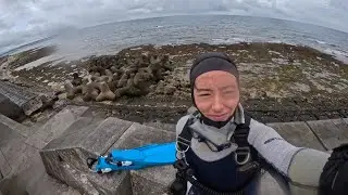First dive testing the Nomad Ray