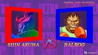 Ultra Street Fighter II on Nintendo Switch Recorded With Outplayed in 30FPS