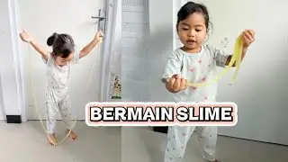 BERMAIN SLIME KUNING | UNBOXING SLIME 