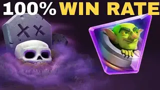 100% Win Rate Mortar Graveyard Deck In Clash Royale