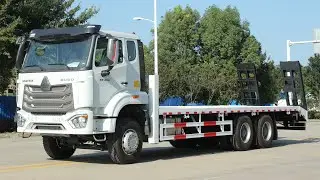 Howo 6x4 30tons Flatbed transport trucks