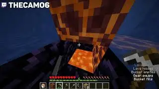 minecraft L shape 1 deep double cobble skip magma ravine portal design