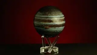 Jupiter Solar Spinning Globe from ThinkGeek
