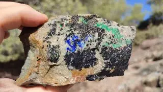 Encontre Fosil y Mas Piedras Azules en el Rio y la Montaña | Buscando Gemas