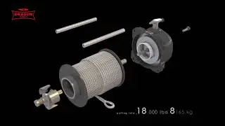 DRAGON WINCH Hydra 18000 HD - Technical Animation