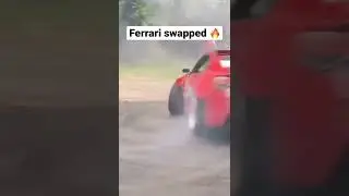 Ferrari Swapped Toyota 86! 😲🔥 #drifting