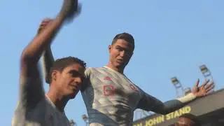 FIFA 22 | PS5 | My favourite header scored so far! Typical Ronaldo bullet header. Looks so good!