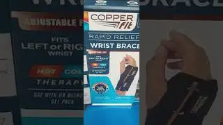 Copper fit wrist braces..🤔