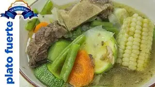 Caldo de res con verduras 💜💜💜 Las Recetas de Rosy