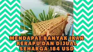 KEDUA SAUDARA MEMASANG KERAMBA IKAN DI LAUT‼️