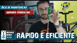 COMO ABRIR O POWERLINK DA CORRENTE SEM A FERRAMENTA PRÓPRIA - Minha Bike Life Style