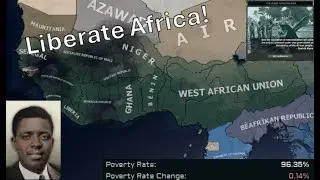 Hoi4 (TNO) The Cameroon African State leads the Pan-African Liberation Front (P8-C5)