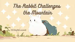 Bedtime Stories - The Rabbit Challenges the Mountain - (UK English accent) - Stories for Kids