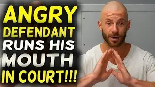 ANGRY Defendant Runs His Mouth in Court&hellip; Then Instantly Regrets It!