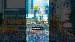 Famous Japan Landmarks: Shibuya Crossing