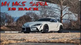 Fixing My MK5 Supra Infotainment Center & Visiting a Small Car Meet in Korea (Unexpected!)
