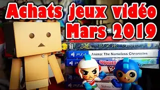 Achats jeux vid&eacute;o mars 2019 : vide-grenier, Yakuza et une boule qui colle