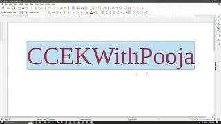 Libreoffice Writer Format Menu Text Option ||  राइटर  फॉर्मेट मेन्यू में टेक्स्ट ऑप्शन के बारे में