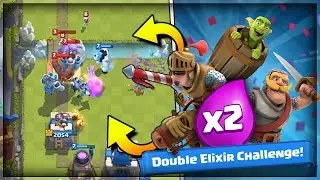 SPECIAL EVENT! Double Elixir Challenge is Crazy! Clash Royale Best Deck for Double Elixir Challenge?