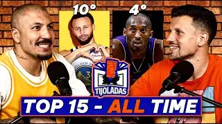 QUEM ESTÁ NO TOP 15 ALL TIME DA NBA? #TIJOLADAS