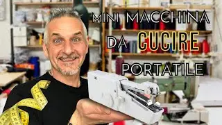 Mini macchina da cucire: come funziona?