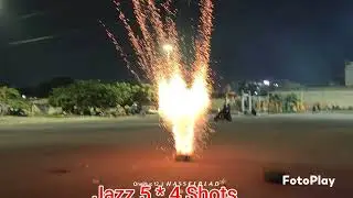 Jazz 5 * 4 shots Tiger Fireworks 