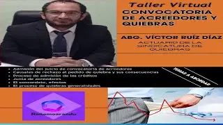 CONVOCATORIA DE ACREEDORES Y QUIEBRAS (Jornada 1)