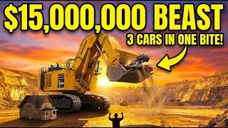 777 TONS OF POWER! Why the Komatsu PC8000-11 Rules the Mines