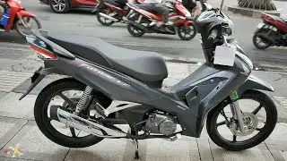 Honda Future 125 FI 2022 Xanh Nh&aacute;m Đen - Wave 125i Matte Blue Rock 2022 - Walkaround