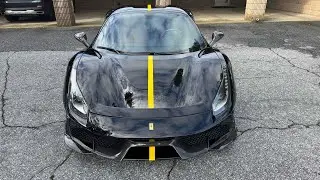 Ferrari 488 Spider Pista Driving Video