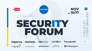 SOFTPROM SECURITY FORUM | Fueled by Cyber Bravery NOV 15-17, 2022 💙💛