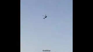 Afghan Taliban Flying American-made Black Hack Helicopter over Kandhar, Afghanistan