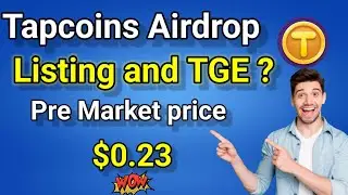 Tap coins Telegram Airdrop Round 2 || Tap coins kaisa khalta ha