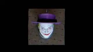 Joker. Sculpture. Air drying clay. Hand painting. #joker #handmade #forsale #sculpture #giftideas
