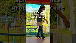 Learn The Nelson Snake - Freestyle Slalom Skating Tutorial #freestyleskating #inlineskating