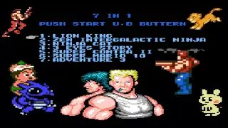 NES 7 in 1 Retro Games : Non-Stop Classic Action