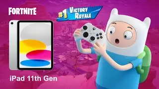 Fortnite : iPad 11th Gen A16 Zero Build Gameplay with Xbox Controller (60 fps)