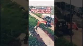 Normalisasi sungai kali PJT Bekasi #shortvideo #normalisasisungai #kaligabus #bekasi