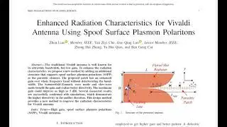 Discussion: IEEE Transaction paper on Vivaldi Antenna (Part.1)