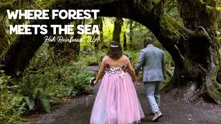 A Rain-Soaked Adventure Elopement in Washington&rsquo;s Hoh Rainforest & Olympic Coast